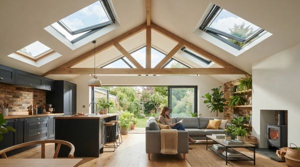 Transform your home with rooflights for improved air flow